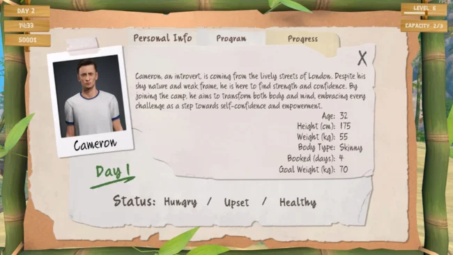 Gym Camp Simulator free download