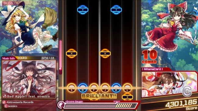 Touhou Danmaku Kagura Phantasia Lost Free Download