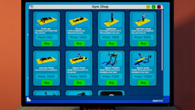 Gym Simulatorn pc